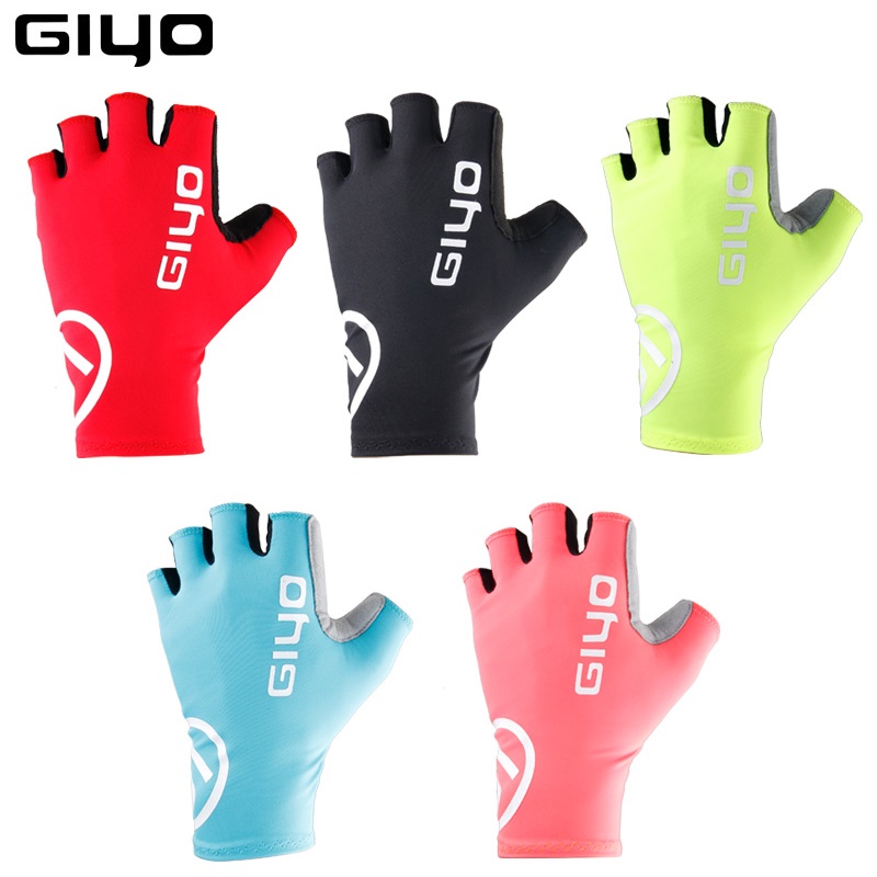 Cycling Glove Padded - Giyo Breaking Wind Radfahren Halbe Finger