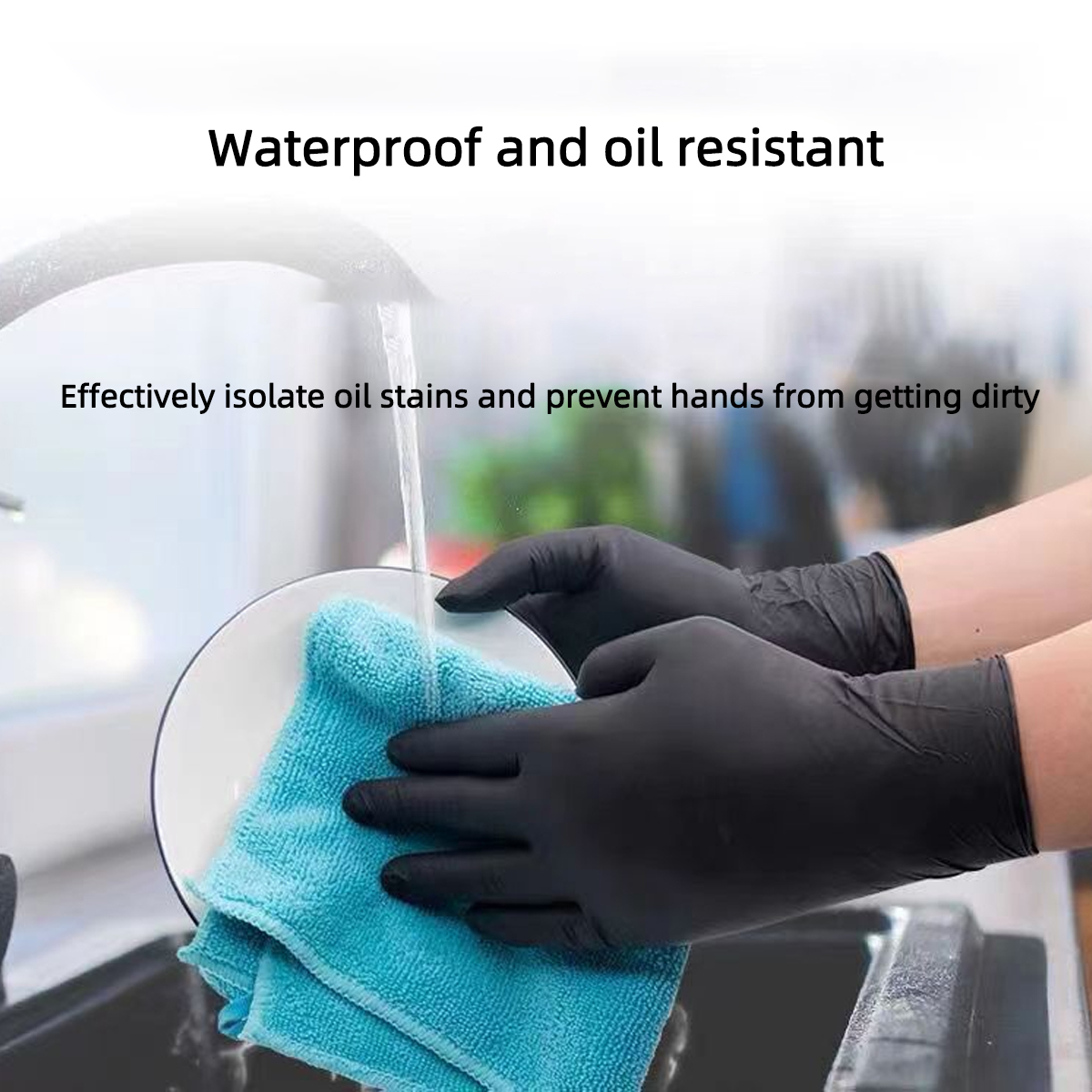 20/50/100 Stück schwarze Vinyl – Rubber Glove Cleaning Bewertung und Preis