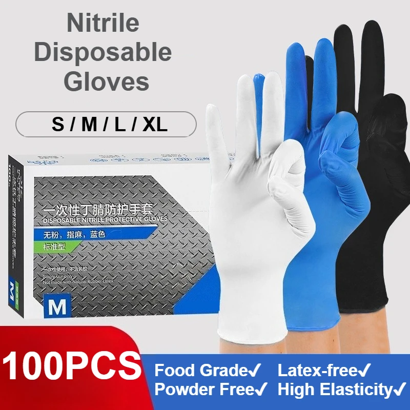 100 Stück Nitril-Einweghandsch – Exam Glove Nitrile Bewertung und Preis
