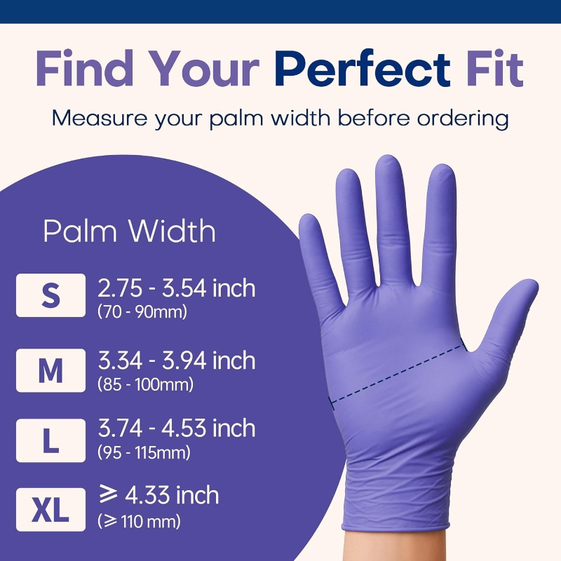Einweghandschuhe Lila Nitril M – Exam Glove Nitrile Bewertung und Preis